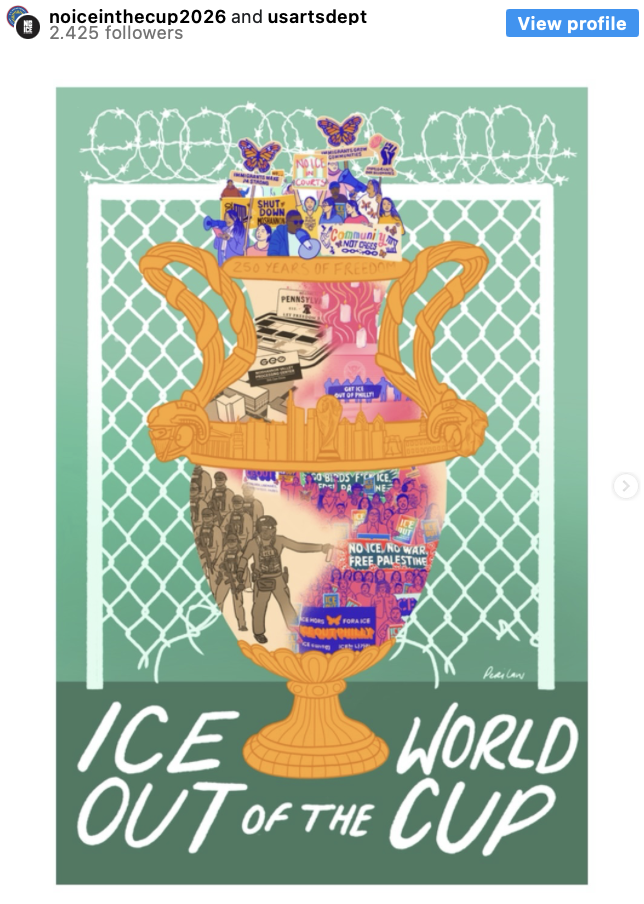 ‘ICE Out’ protest art in Philly ramps up amid World Cup spotlight