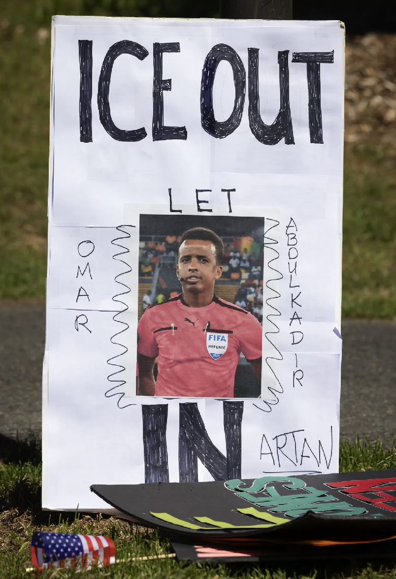 ICE presence at World Cup gets cold reception from Seattle protesters
